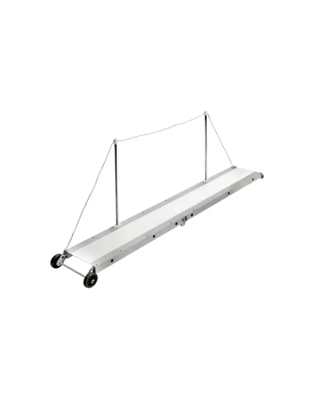Passerella pieghevole in alluminio anodizzato, 200x33 cm, antisdrucciolo Subito Disponibile
