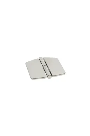 Consegna Rapida Marine Town cerniera con copertura inox AISI 316 74x75 mm perno