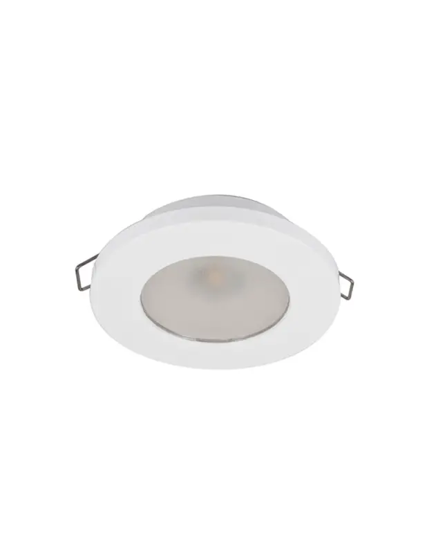 Quick TED N faretto LED incasso IP40, cornice bianca RAL 9010, 100 lm Compra Online