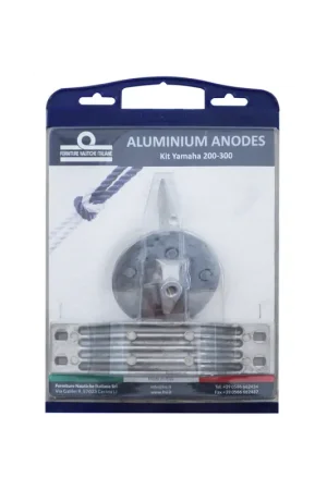 Tecnoseal kit anodi alluminio Yamaha fuoribordo 200-300 HP Non Perdere