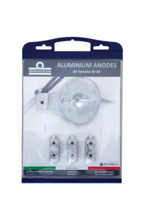 Tecnoseal kit anodi alluminio Yamaha fuoribordo 40-60 HP Soddisfatti O Rimborsati