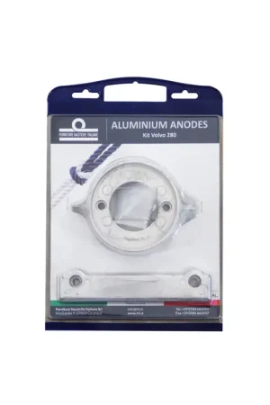 Scelto Dai Clienti Tecnoseal kit anodi alluminio Volvo Penta 280, rif. 875815-832598