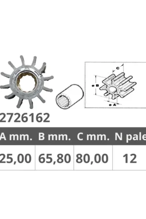 Finnord girante universale JMP 7376, Volvo 876771, Yanmar 119574-42550 A Buon Prezzo