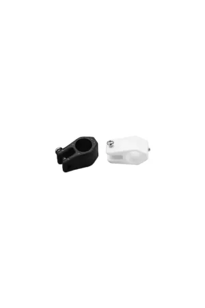 Non Perdere Snodi a forcella in nylon per tubi Ø 22 mm, nero e bianco