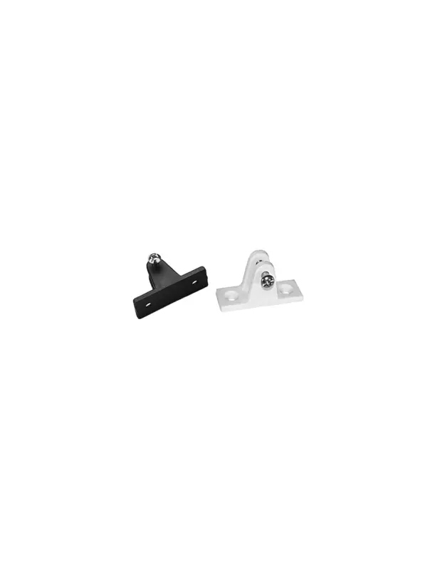 Supporti a forcella in nylon 63x22x33 mm, perno 5,5x25 mm, Ø 22 mm Ultima Occasione