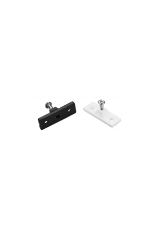 Supporti a parete laterali in nylon 63x22 mm, perno 6,3x26 mm Ultimissimo Modello