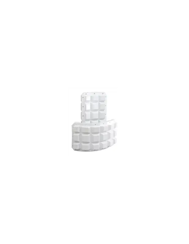 Occasione Imperdibile Plastimo Multifender parabordo piatto PVC waffle 60x30x8 cm, peso 3 kg