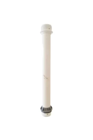 Prezzo Conveniente Nuova Rade tubo supporto fisso tavolo, alluminio bianco Ø 60 mm, 2 altezze