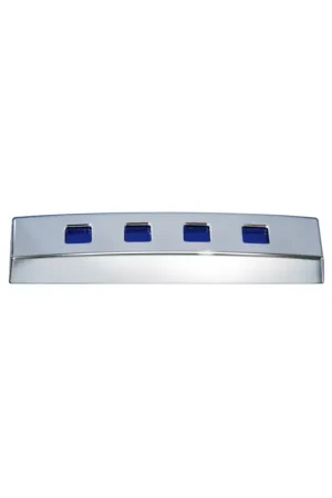 Quick TAB CPA 3 luce di cortesia a 4 LED, blu, IP65 10-30V Affare