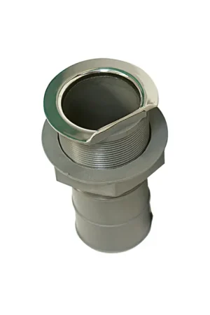 Marine Town scarico pozzetto dritto nylon fibra di vetro ghiera inox AISI Super Prezzo