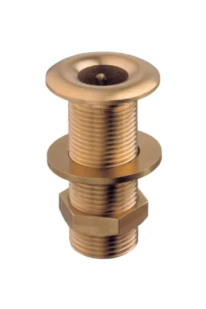 Guidi scarico a mare ottone lucido, filetto BSP da 3/8" a 3", 9 misure Prezzo Ridotto