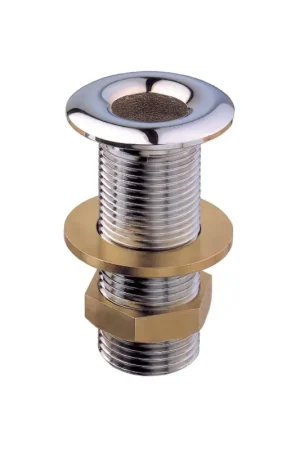 Pagamento Sicuro Guidi scarico a mare in ottone cromato, Ø da 3/8 a 3", bordo flangiato
