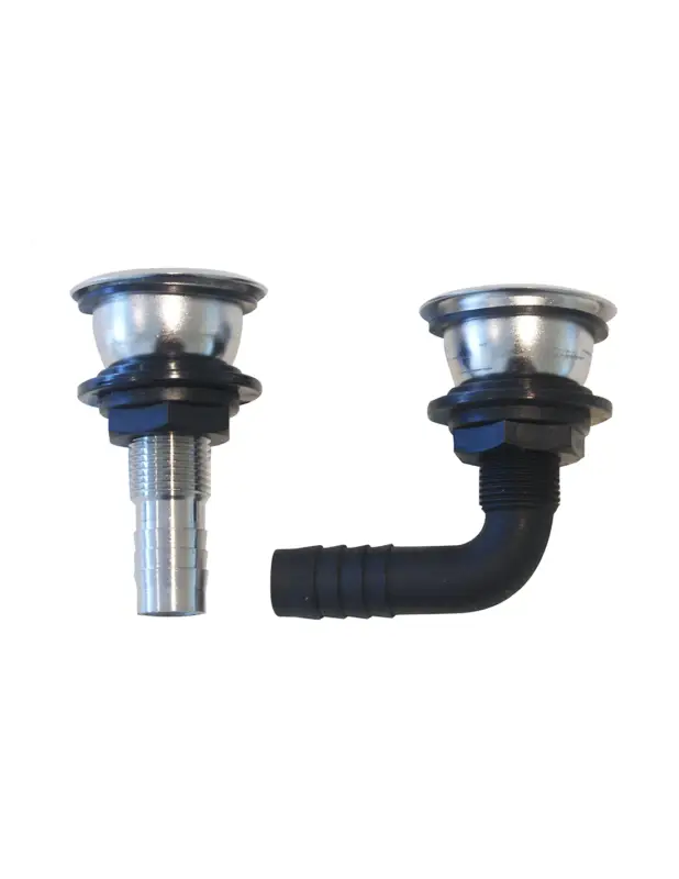 Marine Town sfiato serbatoio incasso inox AISI 316 e nylon, attacco D45 mm Spedito Oggi
