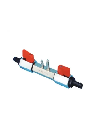 Saldi Nuova Rade innesto maschio carburante 2 rubinetti Ø 10 mm