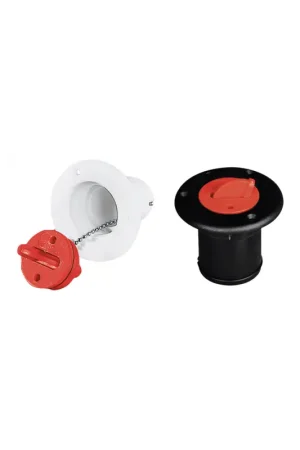 Nuova Rade tappo imbarco carburante plastica, Ø tubo 50 mm, omologato RINA Pagamento Sicuro