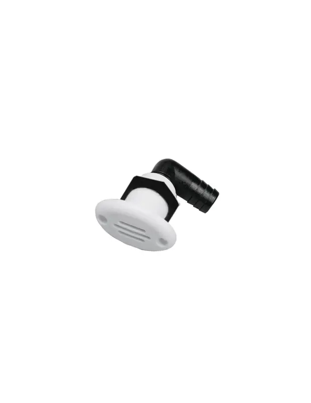 Soddisfatti O Rimborsati Nuova Rade sfiato curvo 90° ovale a filo, portagomma Ø 16 mm, foro Ø 33 mm