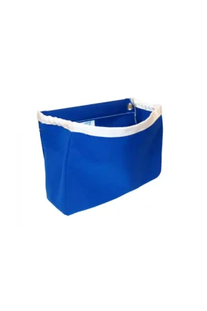 Plastimo Tasca porta cime in dralon blu, fondo a rete, con occhielli Reso Gratuito