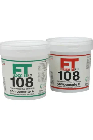 Novità Cecchi C-Systems ET 108 adesivo epossidico tixotropico 100:80, 1,5-5 kg