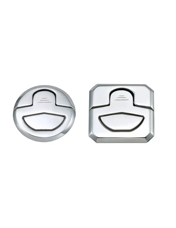 Popolare Marine Town alzapagliolo antivibrante inox AISI 316 a specchio 51x51 mm