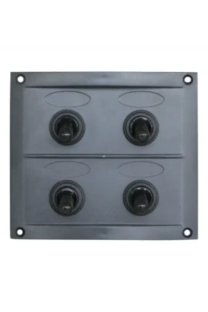 Prezzo Scontato Pannello elettrico AAA 4 interruttori a leva, ABS anti-UV, fusibili 15A