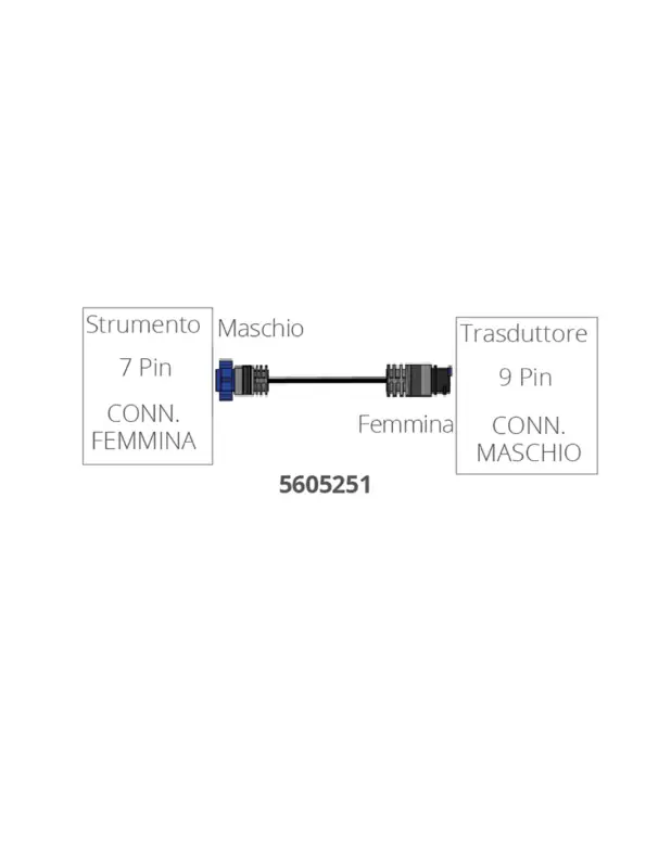 Lowrance adattatore sonar 7 pin maschio a Xsonic 9 pin femmina Nuovo Arrivo