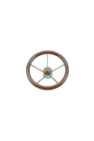 Savoretti volante teak con razze inox, Ø 350 e 400 mm, cono universale A Buon Prezzo