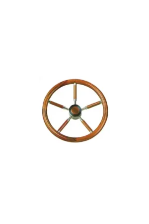 Ordina Subito Savoretti volante teak con razze rivestite, Ø 400 e 450 mm, cono universale