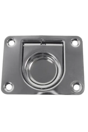 Alzapagliolo inox antivibrante lucido 75x56 mm per paglioli e coperture Reso Gratuito