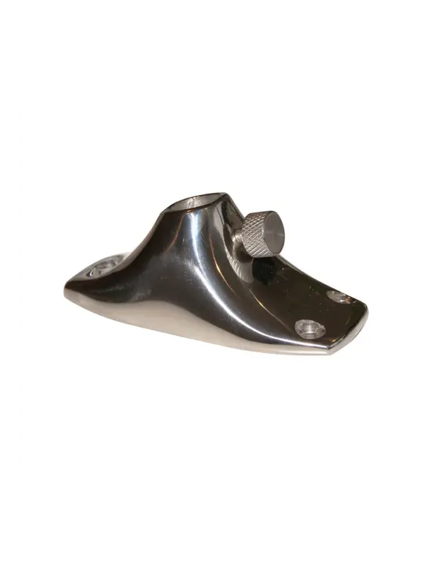 Quantità Limitata Base inox AISI 316 per asta bandiera, diametri 14 e 20 mm