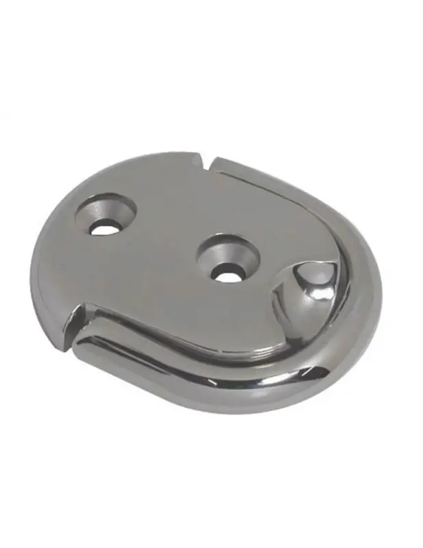 Marine Town piastra ovale inox AISI 316 con anello abbattibile, 600-900 kg A Buon Prezzo