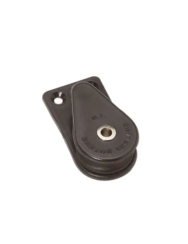 Esclusivo Barton Marine Serie 1, bozzello singolo piano con arricavo, cima max 8 mm