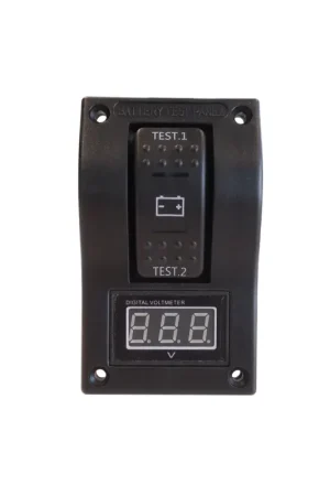 A Buon Prezzo Pannello test batterie voltmetro 3 cifre, deviatore selezione 12/24V