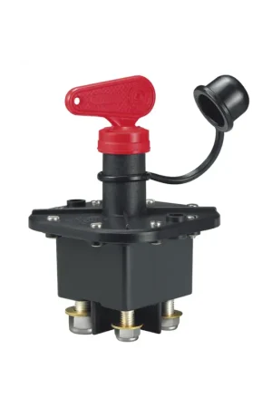 Quick staccabatteria bipolare con chiave estraibile, 120A, UNI EN 28846 Nuovo Arrivo