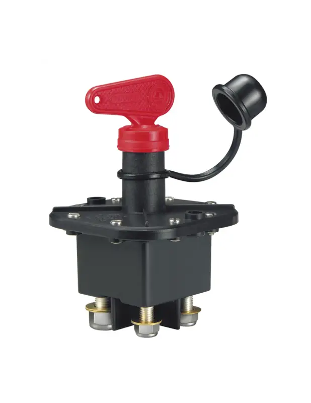 Quick staccabatteria bipolare con chiave estraibile, 120A, UNI EN 28846 Nuovo Arrivo
