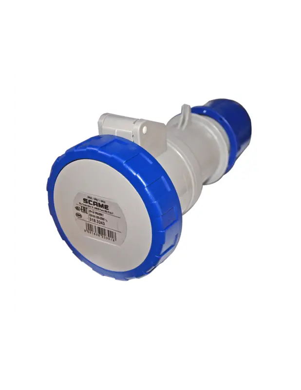 Economico Presa stagna 2P+T 220V 32A IP67, EN60309, abbinata spina art. 3939242