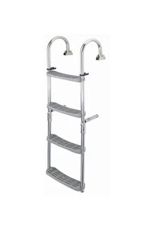 Plastimo scaletta pieghevole inox AISI 316, attacchi arcuati 180° Promozione