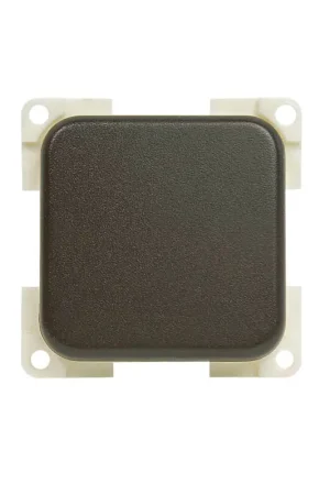 CBE interruttore ON-OFF unipolare 12/24V, modulo plastica grigia RAL 7015 Professionale