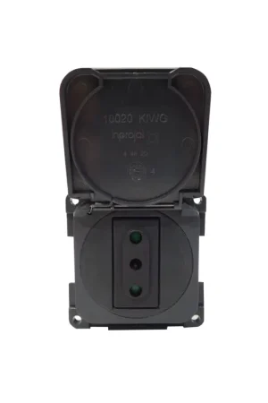 Bestseller CBE presa italiana 230V con cappuccio, incasso Ø45 mm, profondità 48 mm