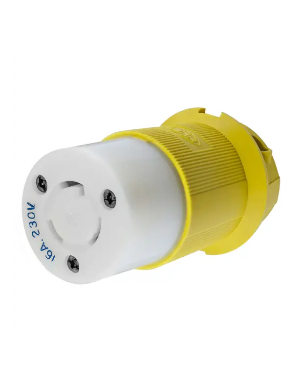 Hubbell Presa 2P+T 230V 16A IP56, policarbonato, contatti nichel Nuova Collezione