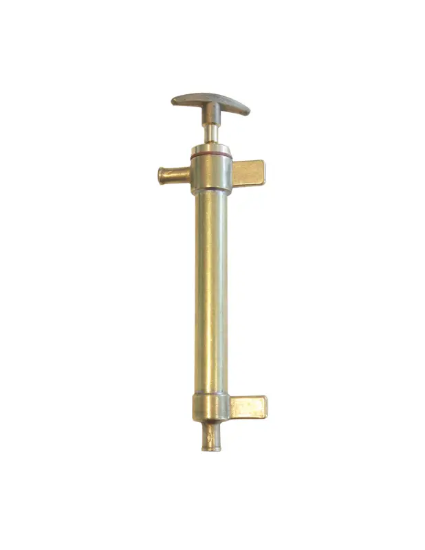 Guidi pompa manuale estrazione olio motore, corpo ottone Ø 25 mm, h 210 mm Scelto Dai Clienti