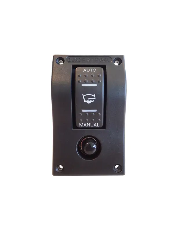 Pannello controllo pompa sentina MAN-OFF-AUTO 12/24V magnetotermico 10A Direttamente Dal Produttore