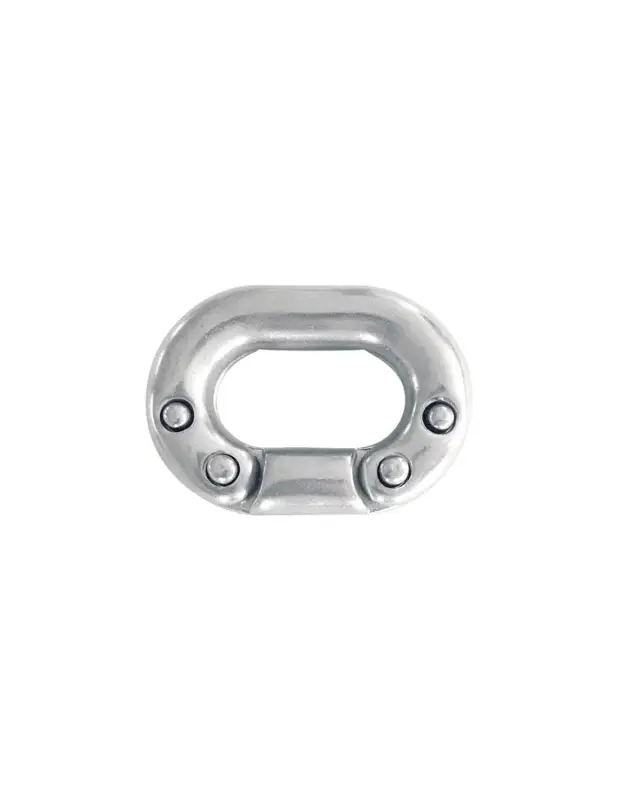 Nuovo Arrivo Falsamaglia a 8 perni in acciaio inox 316 per catena calibrata