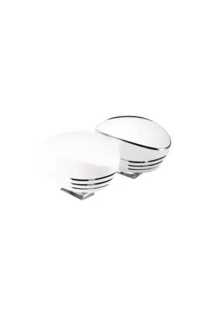 Spedito Oggi Marco Shark tromba elettrica compatta 12V in ABS su staffa Inox