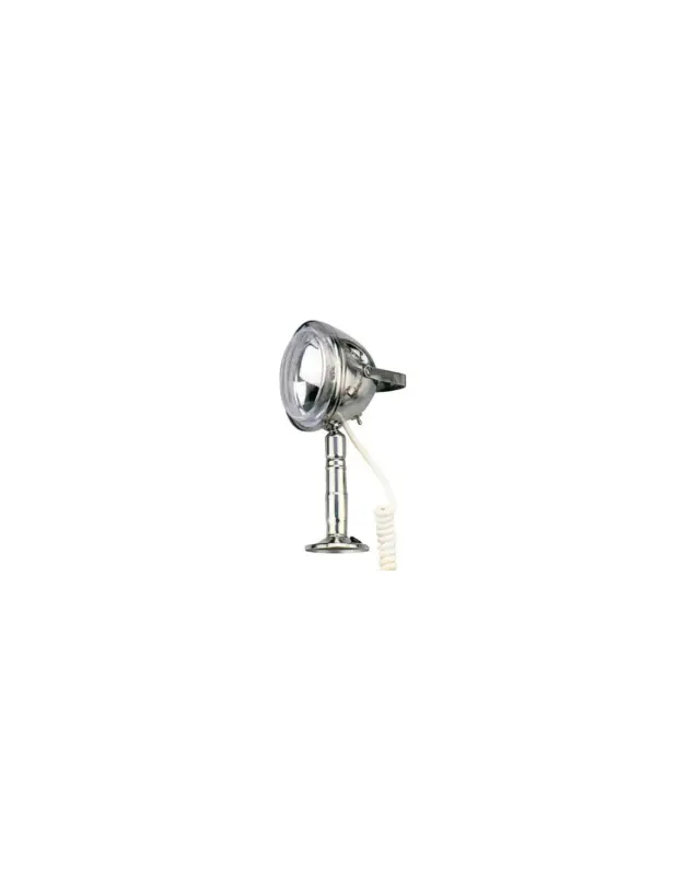 Faro Classico Inox per Imbarcazioni - Illuminazione Nautica di Alta Qualità - Finitura in Acciaio Inossidabile Spedizione Espresso