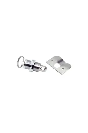 Chiusura a molla locking hasp inox con foro portalucchetto, 50x34 mm Prezzo Conveniente