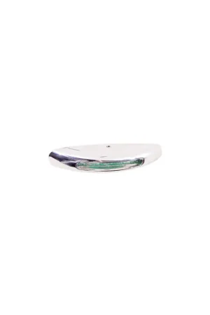 Luce di cortesia LED 12V a goccia in lega cromata, 80x18 mm Offerta Speciale