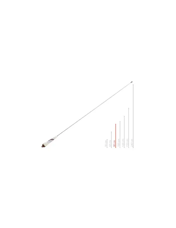 Antenna VHF in acciaio inox per barche a vela Ultimissimo Modello