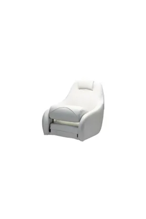 A Buon Prezzo Poltroncina Ocean 52 Flip-Up, scocca polietilene, skay bianco