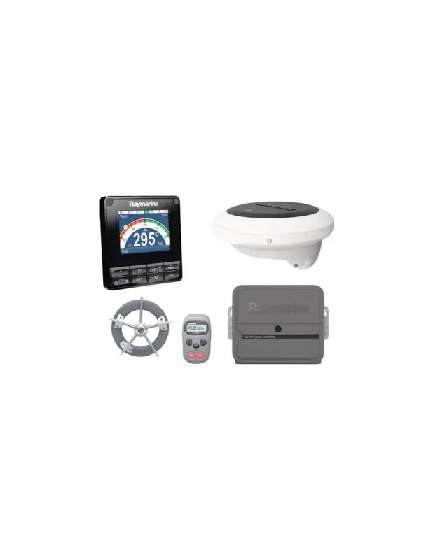 Autopilota Raymarine EV-100 Wheel Pack per ruota, dislocamento max 7500 kg Prezzo Conveniente