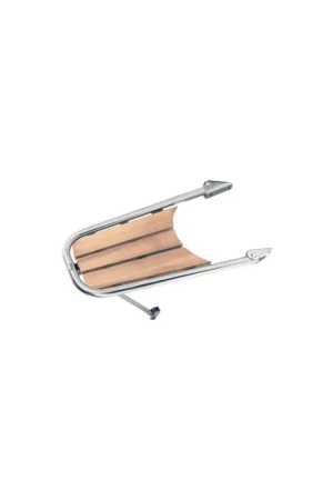 Delfiniera Marine 65 teak e inox 316, 65 × 33 × 28 cm Offerta Lampo
